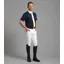 Premier Equine Mens Antonio Short Sleeve Show Shirt - Navy