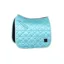 WeatherBeeta Satin Luxe Air-Tec Quilted Dressage Saddle Pad - Aqua