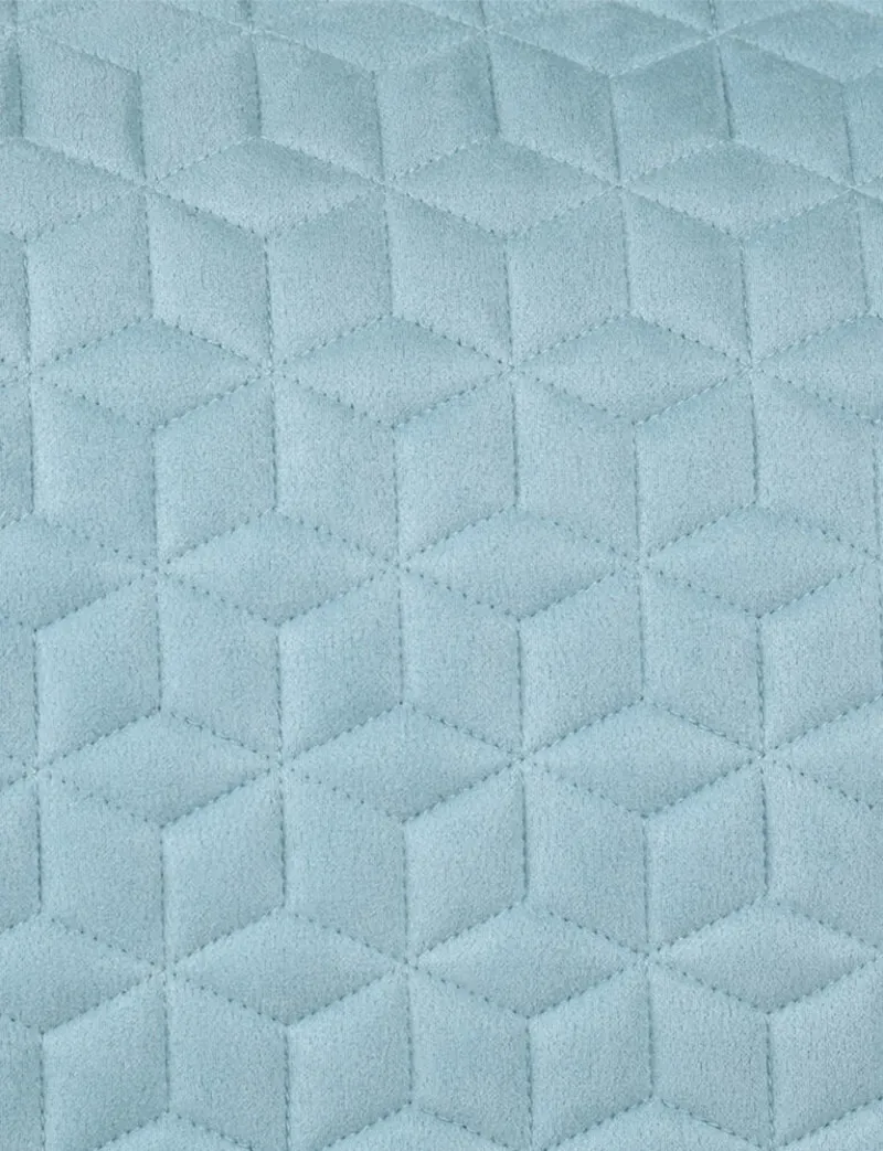 WeatherBeeta Suede Elite Air-Tec Dressage Saddle Pad - Aqua-2