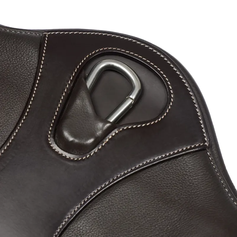 LeMieux Arika Contoured Short Stud Girth - Brown-4