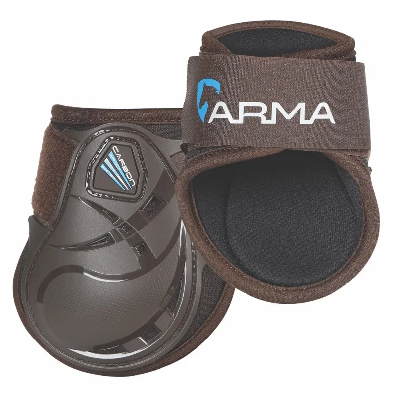 Shires ARMA Carbon Fetlock Boots - Brown