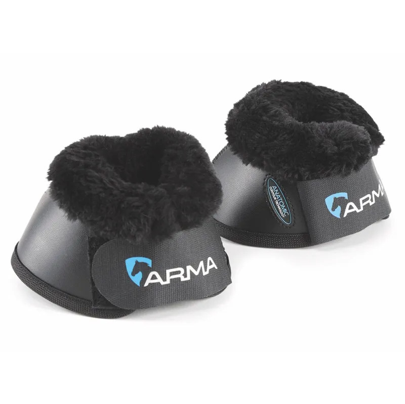 Shires ARMA Anatomic Comfort Over Reach Boots - Black