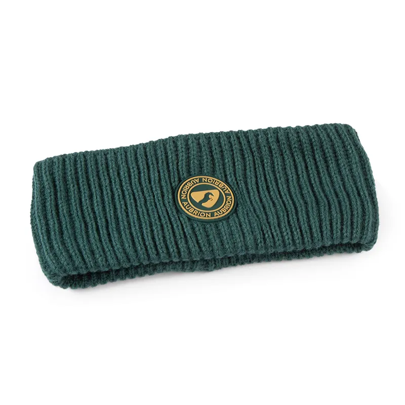 Aubrion Alperton Knitted Headband - Dark Green