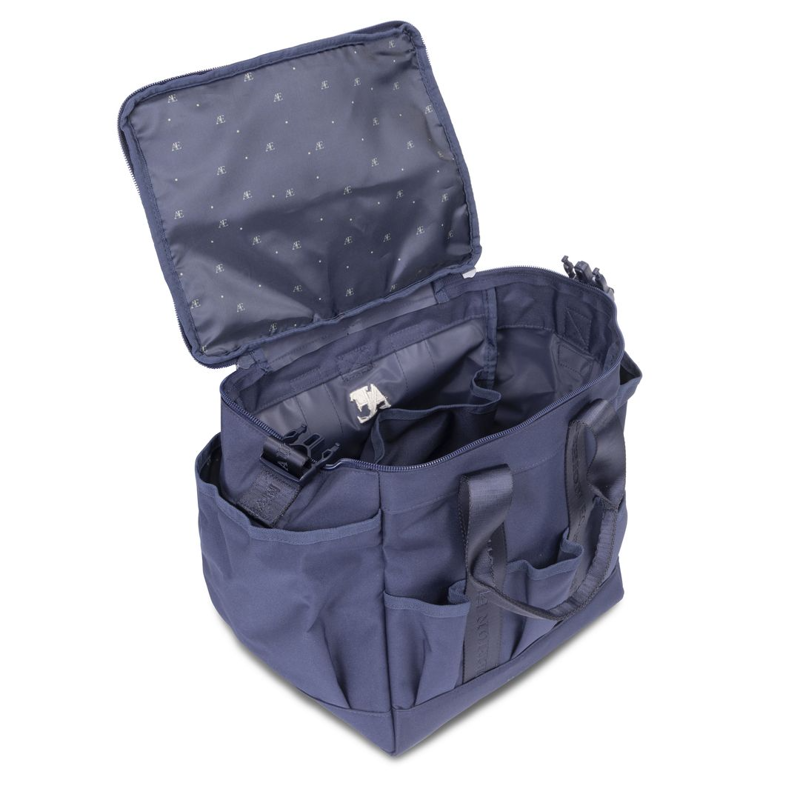 Shires Aubrion Equestrian Large Grooming Kit Bag - Navy-1