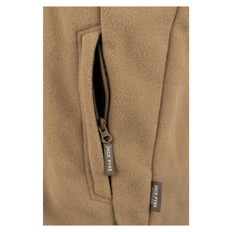 Jack Pyke Countryman Men's Fleece Gilet - Barley-6