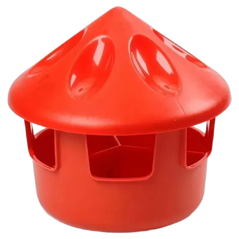 BEC Grit/Feeder Station Feeder with Divider 3kg - Red