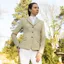 Coldstream Ledmore Diamante Show Jacket - Latte