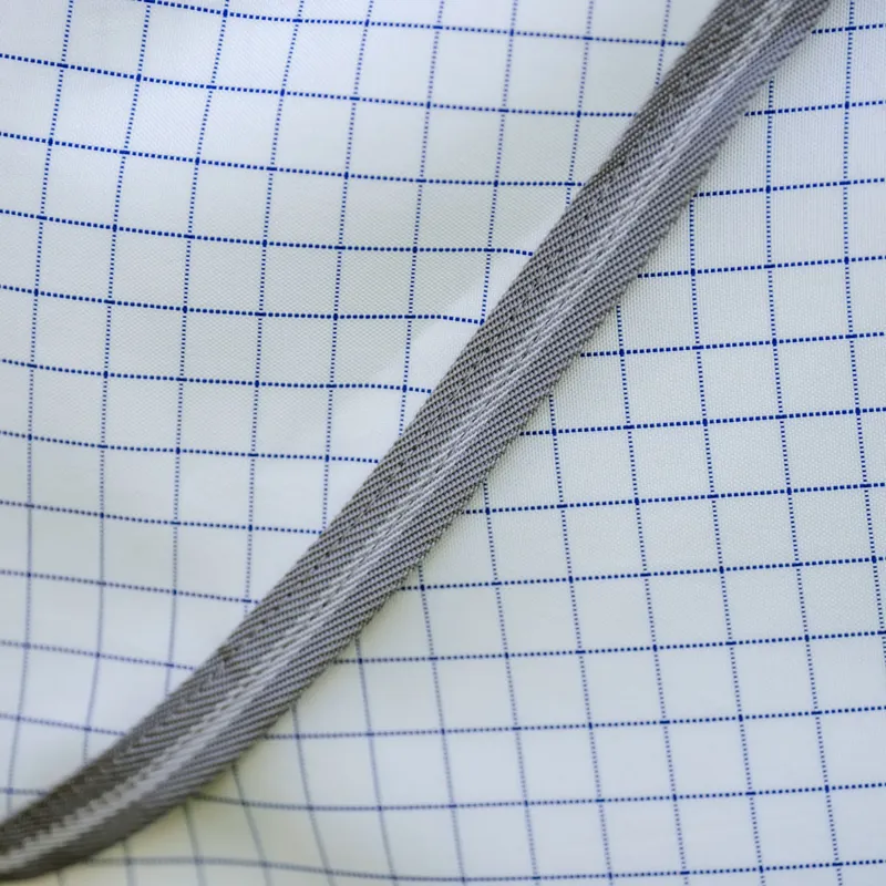 Horseware Amigo Summer Sheet Plus Fly Turnout Rug - Navy Check/Titanium/Silver-6