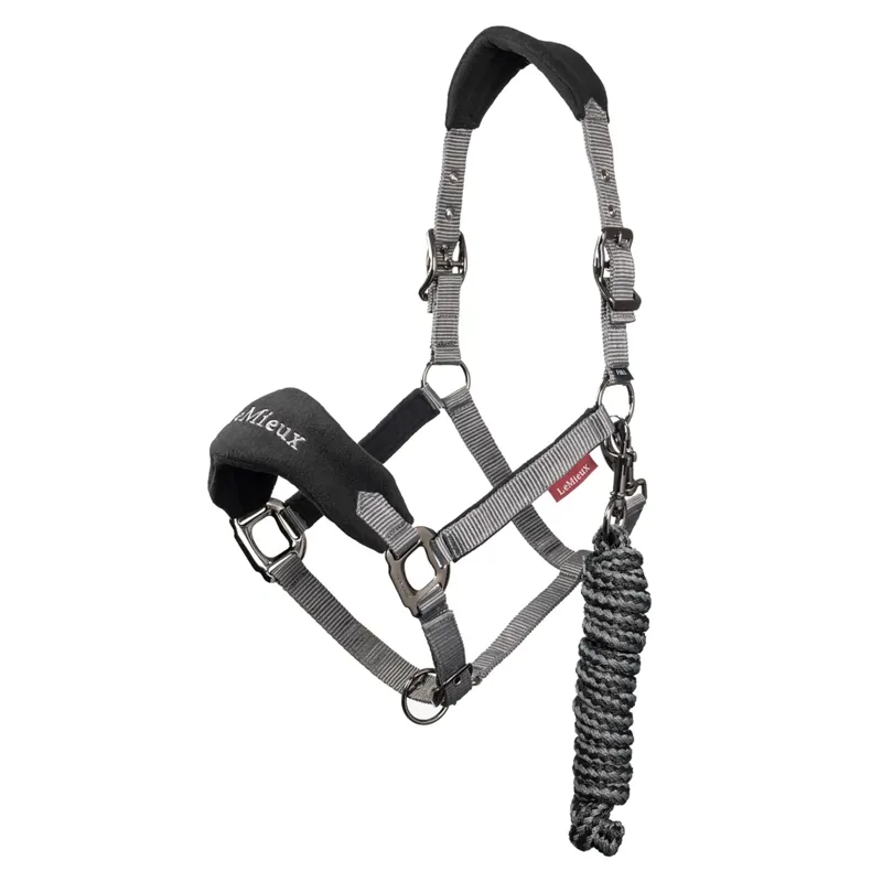 LeMieux Vogue Headcollar and Leadrope - Black