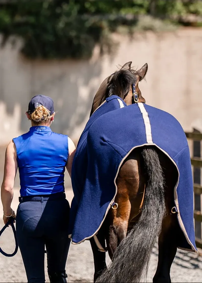 Cameo Elevate Show Rug - Navy-1