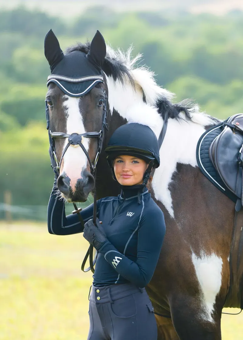 Woof Wear Fly Veil - Black Small-1