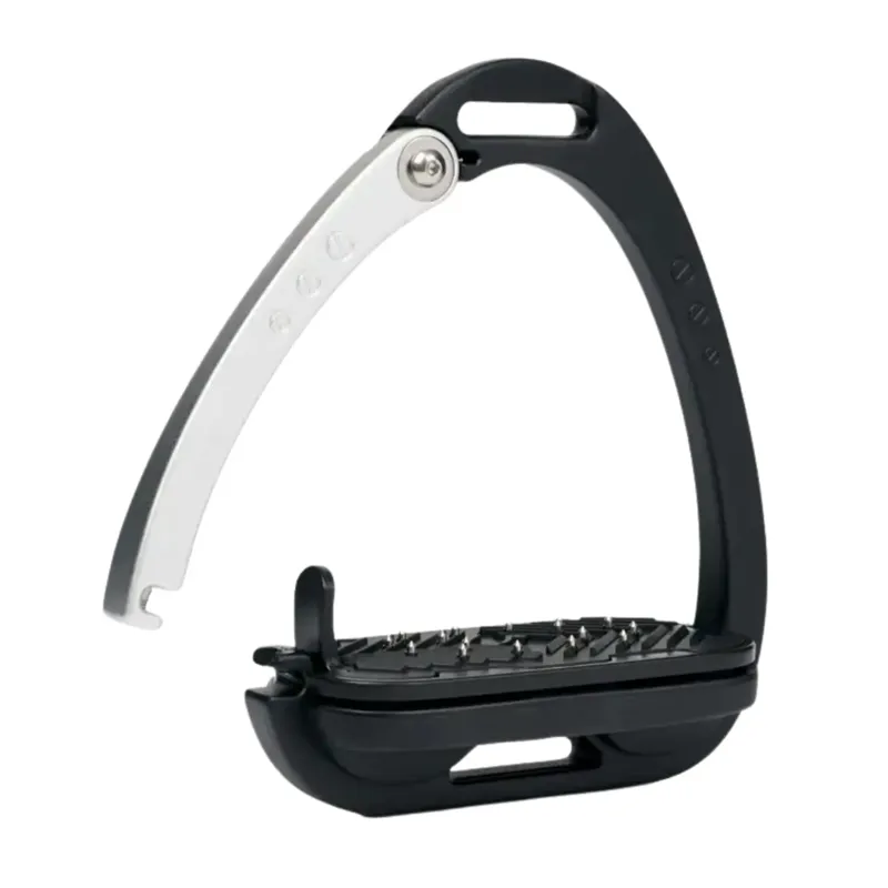 LeMieux Vector Control Stirrup - Black/Aluminium -1
