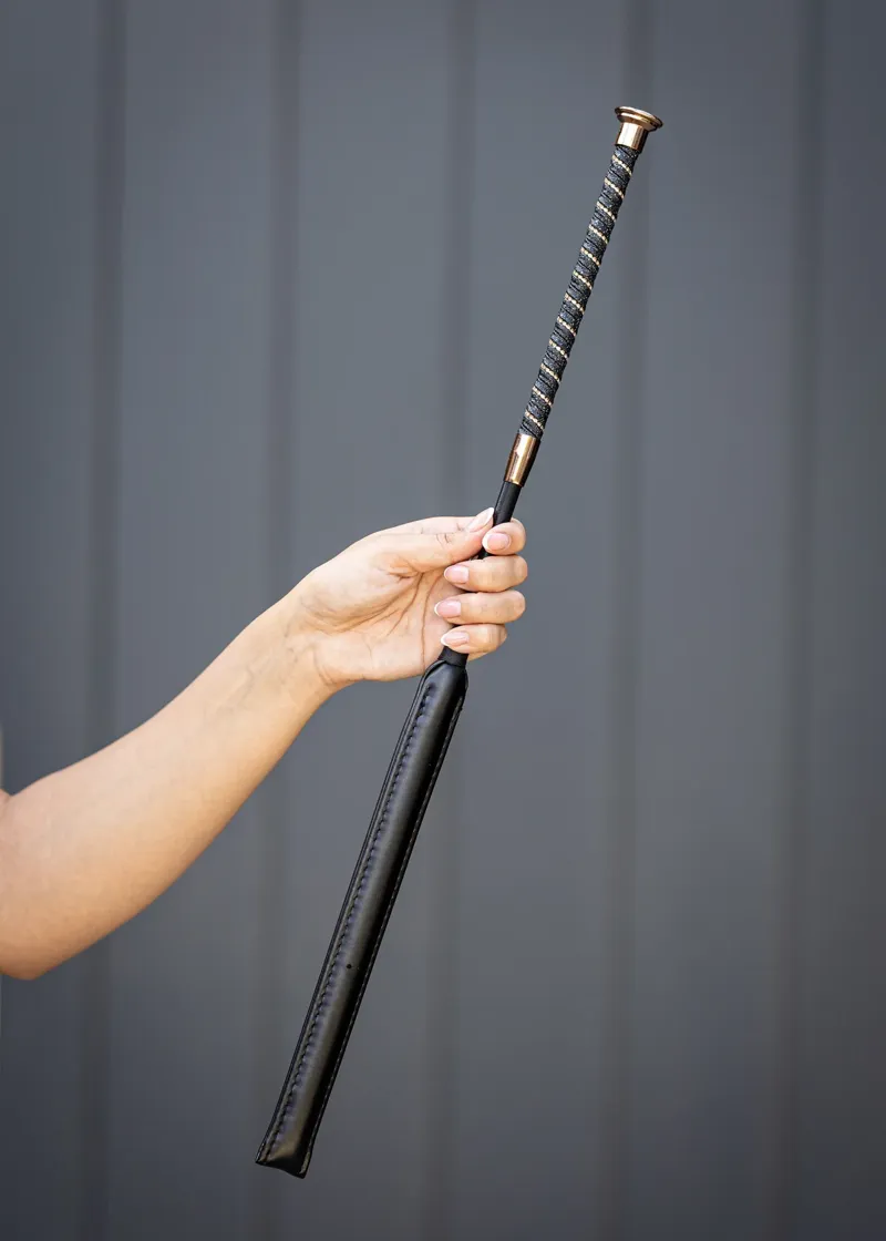 Woof Wear Twisted Jump Bat - Black/Rose Gold 60cm-1