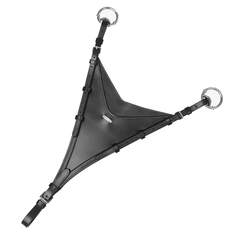 LeMieux Kudos Bib Martingale Attachment - Black/Silver