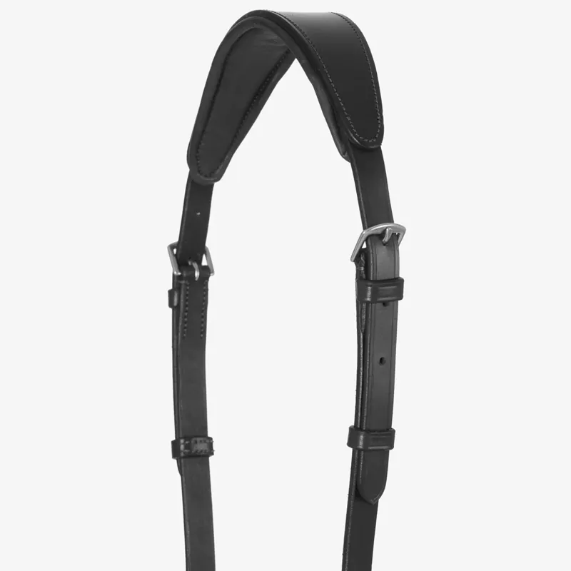 LeMieux Kudos Running Martingale - Black/Silver-1