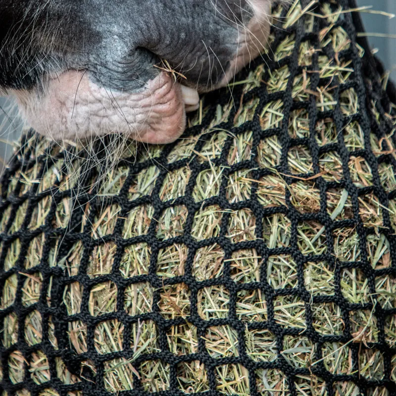 Equilibrium PortionPacer Slow Feeder Haynet - Black-3