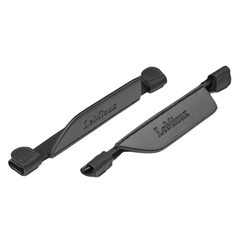 LeMieux Leather Bridle Blinkers - Black