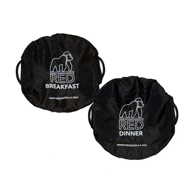 Red Gorilla TubCover Breakfast and Dinner Pack - Black