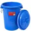 Red Gorilla 30L Storage Bin with Clip Lid - Blue