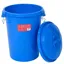 Red Gorilla 50L Storage Bin with Clip Lid - Blue