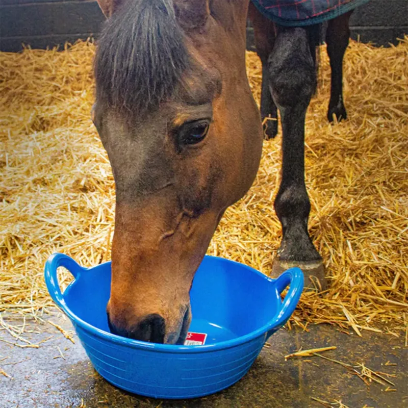 Red Gorilla Plas Small Feed Skip 11L - Blue-2