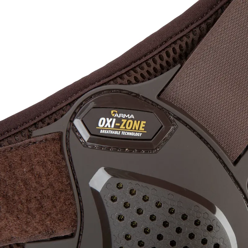 Shires ARMA OXI-ZONE Fetlock Boots - Brown-2