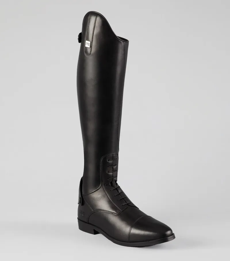 Premier Equine Botero Men's Tall Leather Field Boot - Black