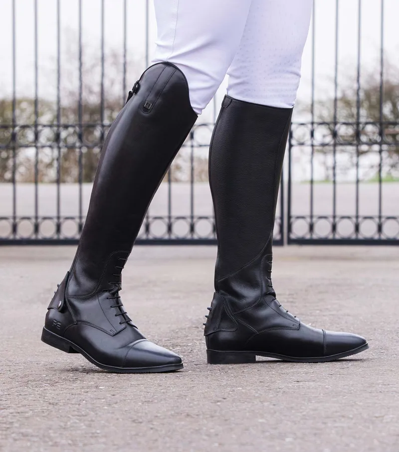Premier Equine Botero Men's Tall Leather Field Boot - Black-5
