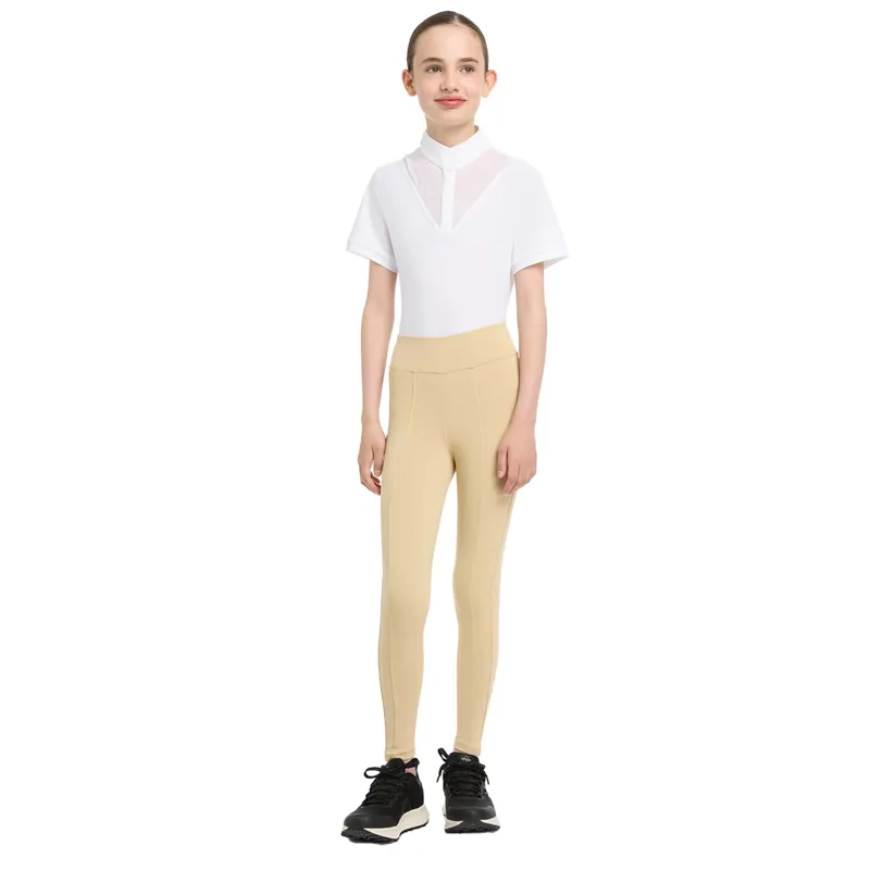 LeMieux Young Rider Pull On Breeches - Beige