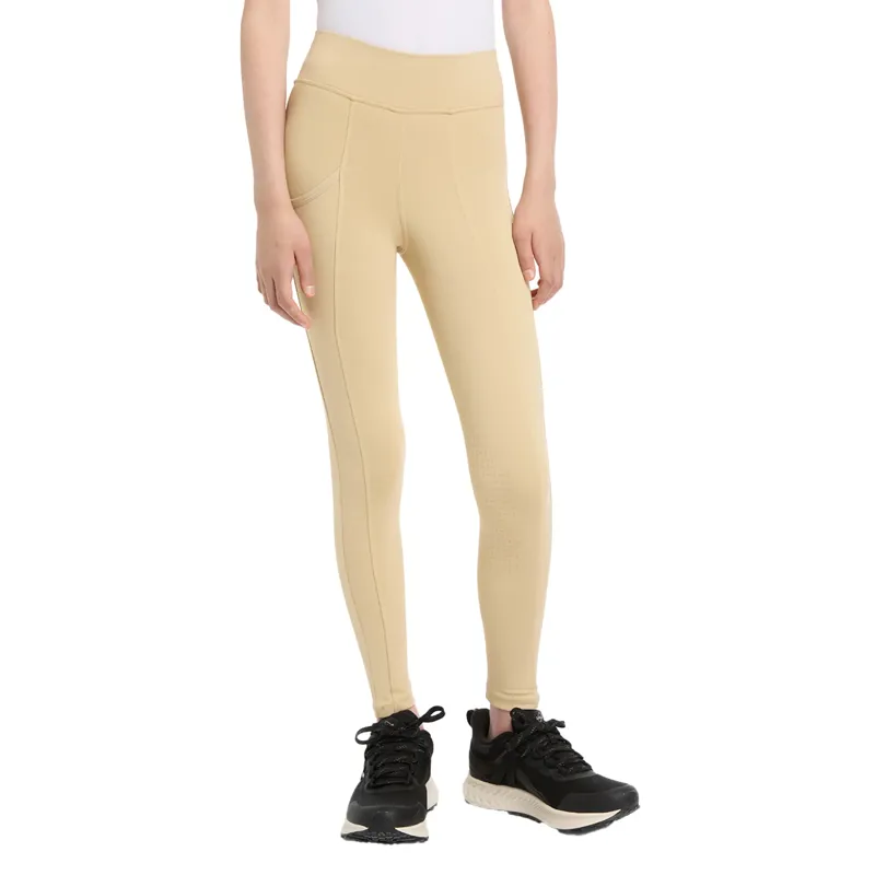LeMieux Young Rider Pull On Breeches - Beige-1