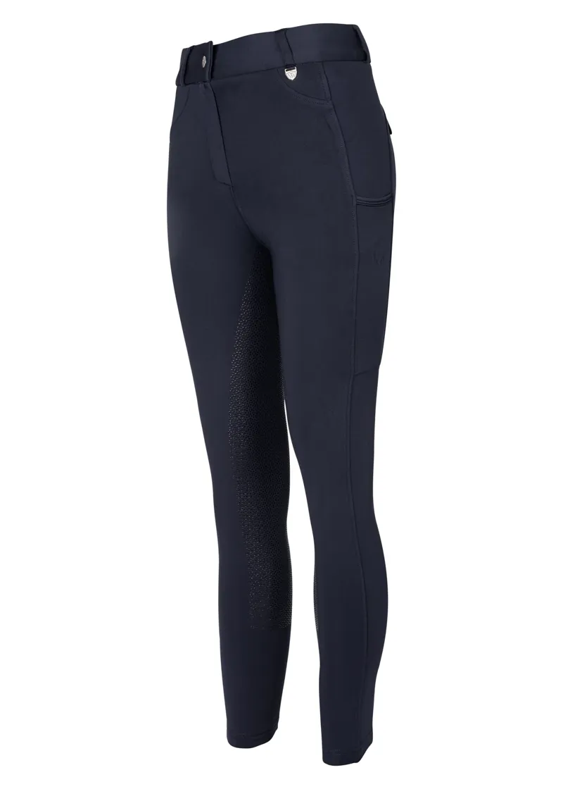 Woof Wear Women's Hybrid II Riding Breeches - Navy
