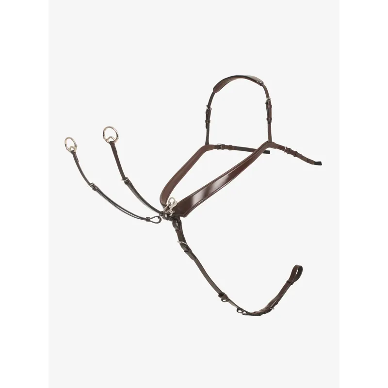 LeMieux Kudos Bridge Breastplate - Havana