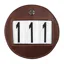 LeMieux Bridle Number Holder - Brown 