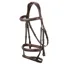 LeMieux Kudos Double Noseband Bridle - Havana/Brass