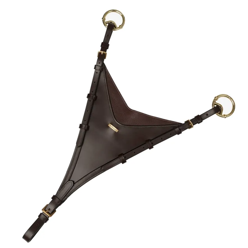 LeMieux Kudos Bib Martingale Attachment - Brown/Brass