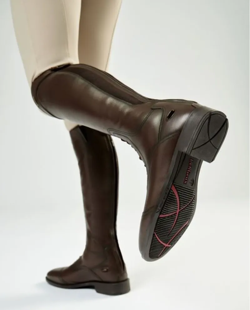 LeMieux Junior Field Riding Boot Tall - Brown-1