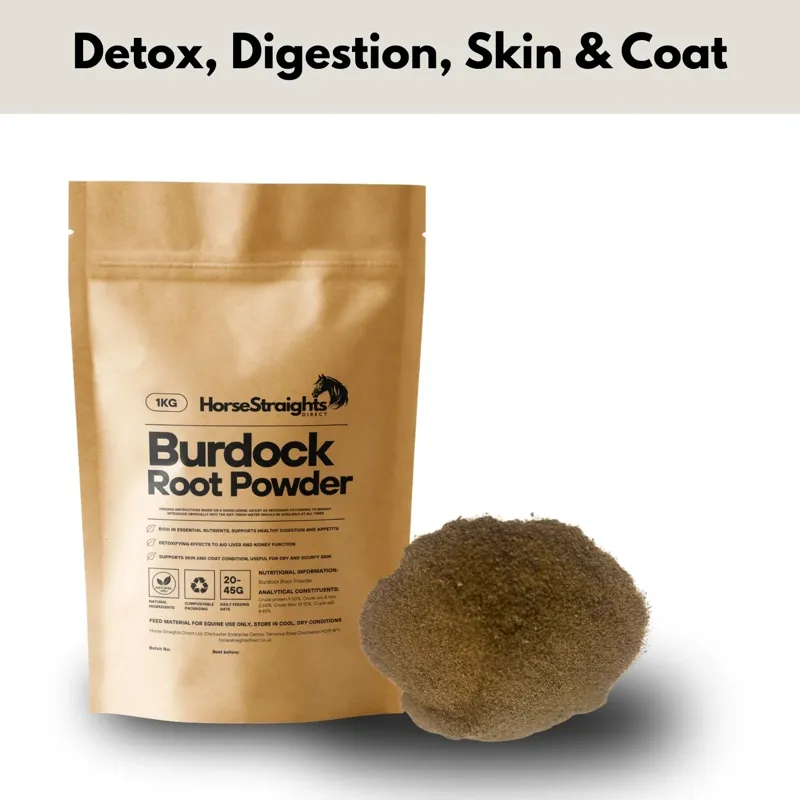 Horse Straights Direct Burdock Root Powder - 1kg-1