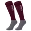 LeMieux Competition Socks 2 pack - Burgundy