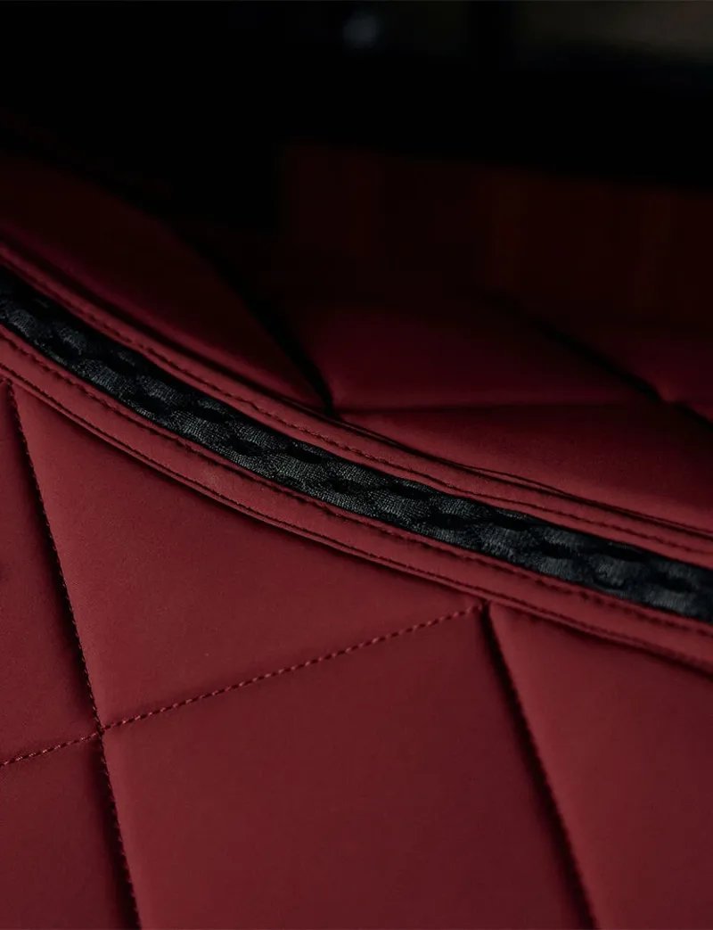 WeatherBeeta Soft Shell Pro 3D Air-Tec All Purpose Saddle Pad - Burgundy-2