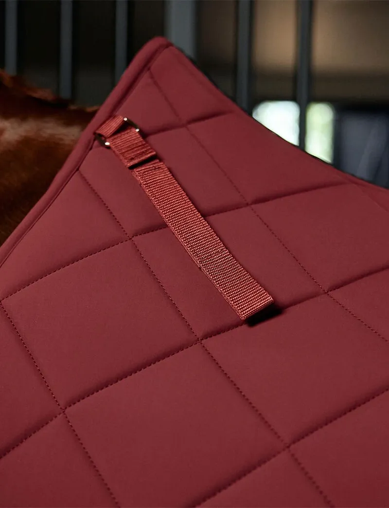 WeatherBeeta Soft Shell Pro 3D Air-Tec All Purpose Saddle Pad - Burgundy-6