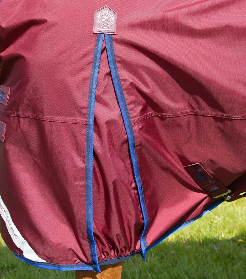 Premier Equine Buster 40g Turnout Rug with Classic Neck Cover - Burgundy-4