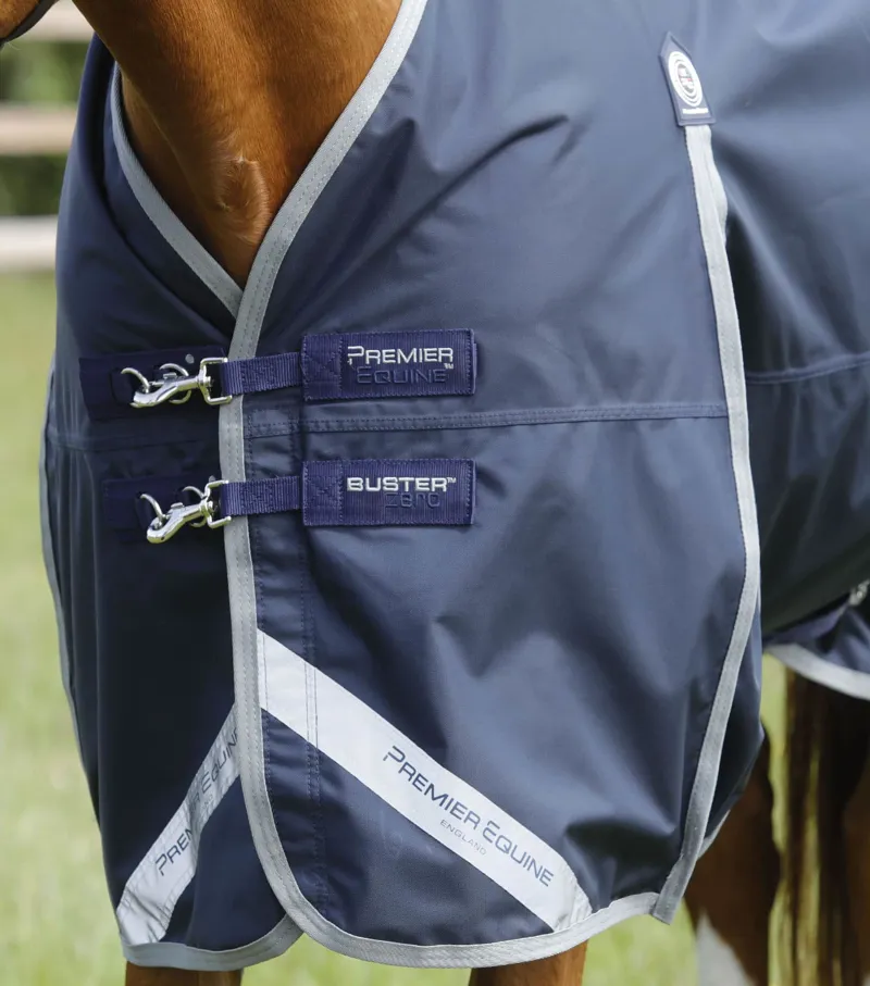 Premier Equine Buster Zero Original Turnout Rug - Navy-1