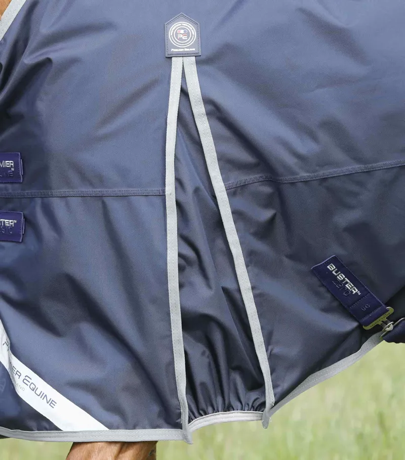Premier Equine Buster Zero Original Turnout Rug - Navy-2