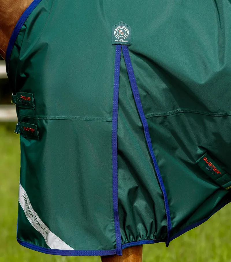 Premier Equine Buster Zero Original Turnout Rug - Green-2