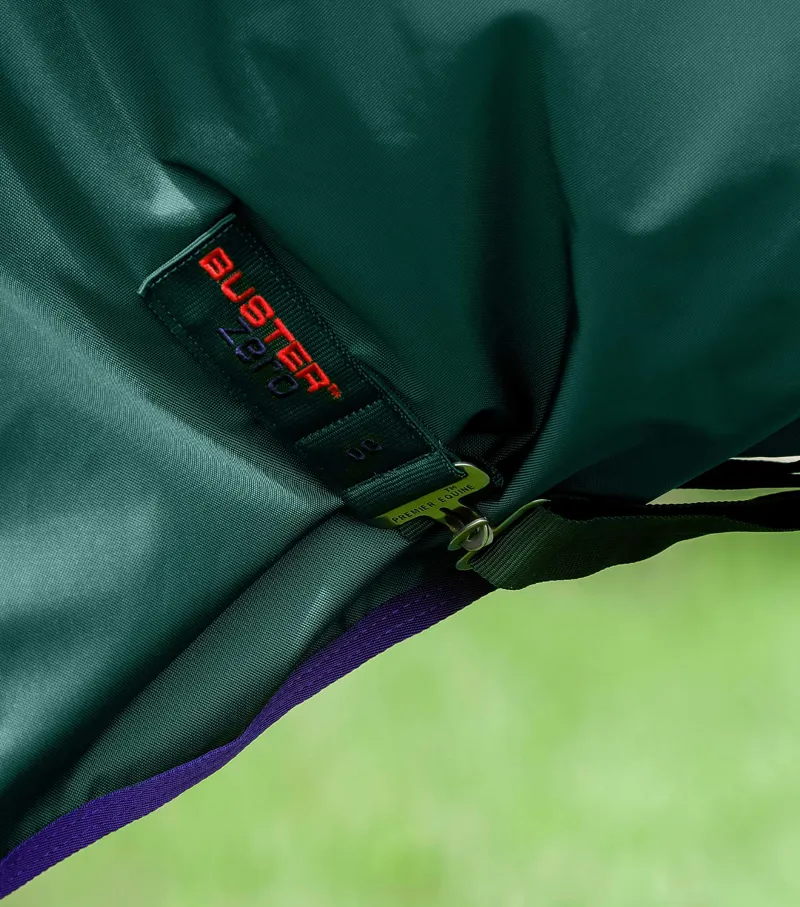 Premier Equine Buster Zero Original Turnout Rug - Green-3