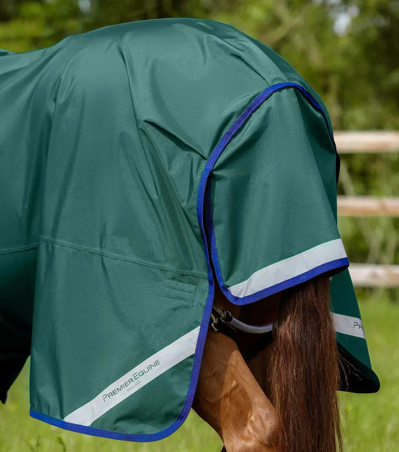 Premier Equine Buster Zero Original Turnout Rug - Green-4