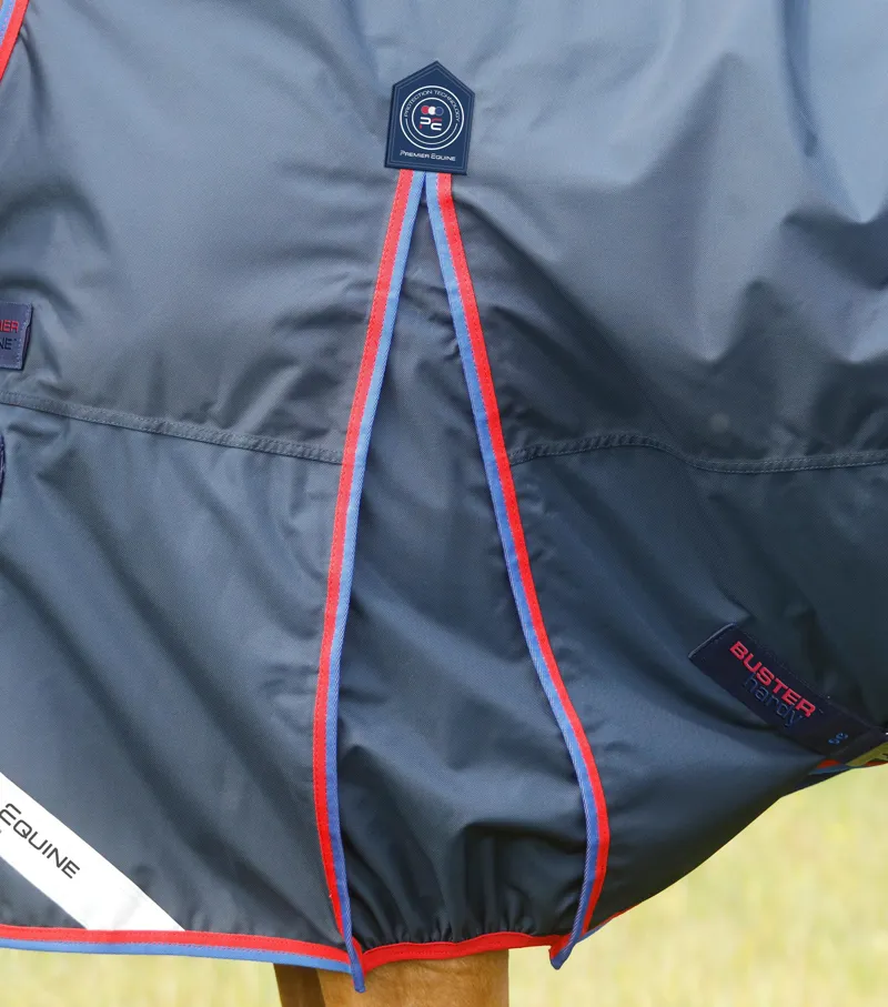 Premier Equine Buster Hardy 0g Lightweight Turnout Rug - Navy-2