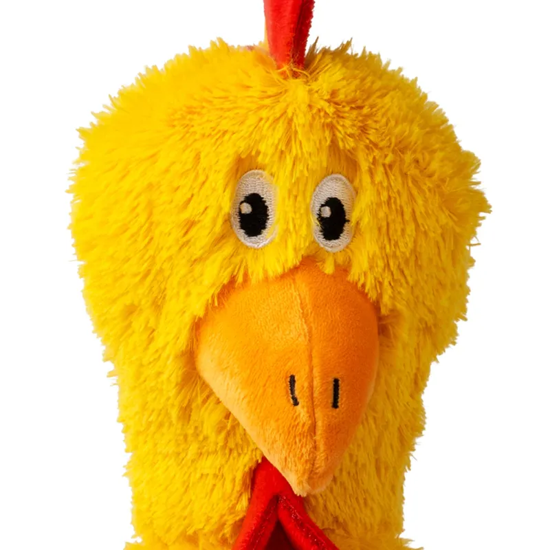 KONG Large Dog Toy Knots Chicken - Yellow-6