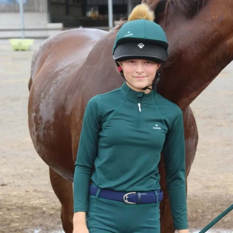 Cameo Junior Core Baselayer - Evergreen-1