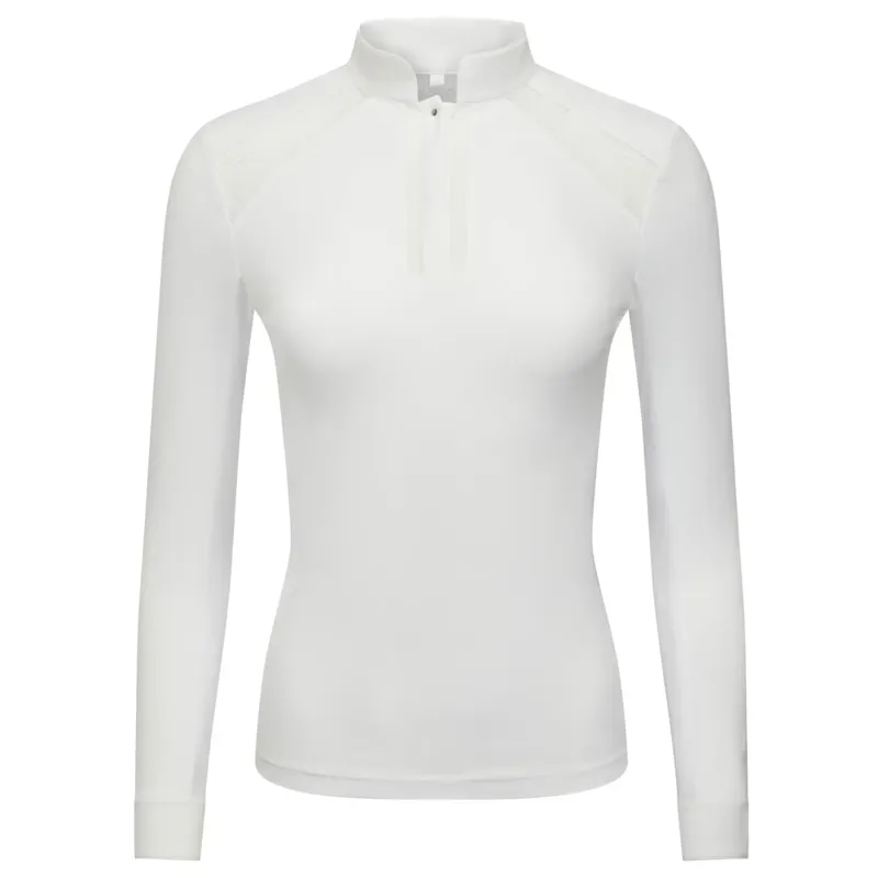 LeMieux Camille Long Sleeve Show Shirt - White
